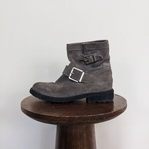 Vince Camuto Gray Leather Boots